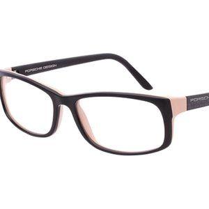 Porsche Design - P'8243-A Black-Rose, Matte Black Rx Eyeglasses 54-15-135